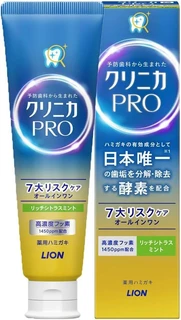 Lion Clinica PRO All in 1 Зубная паста профилактика кариеса мята и цитрусы 95г 339045