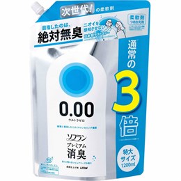 Lion Soflan Premium Deodorizer Zero Кондиционер для белья м/у 1200мл 320760