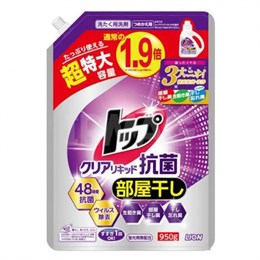 Lion Top Clear Liquid Antibacterial Жидкое средство для стирки м/у 950г 355694