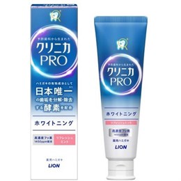 Lion Clinica Pro Whitening Refresh Mint Отбеливающая зубная паста с энзимами, со вкусом мяты 95г 339106