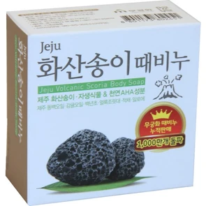 Mukunghwa Jeju volcanic scoria body soap Скраб-мыло для тела с вулканической солью 100г 802451