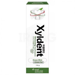 Mukunghwa Xyldent Отбеливающая зубная паста гелевая зелёный чай и прополис 110г 902991