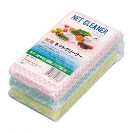 Губка для мытья посуды в сеточке, 3 шт. / 160 567837