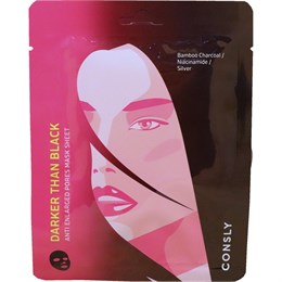 Consly Darker than Black Anti Enlarged Pores Mask Sheet Тканевая маска 25мл 655445