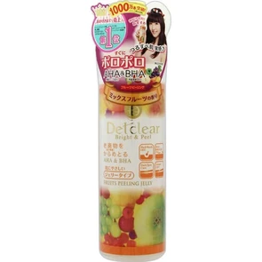 Meishoku Detclear Bright&amp;Peel Peeling Jelly Пилинг-гель с AHA и BHA кислотами с ароматом фруктов 180мл 226045