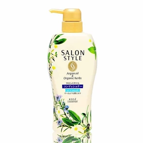 Kose Cosmeport Salon Style Air in Smooth Кондиционер  разглаживающий, с органическими маслами,  аромат цветов и трав, 500мл 385687
