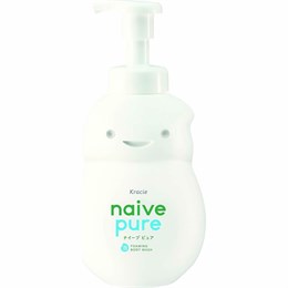 161031 KRACIE Naive Pure Foam Body Soap Мыло-пенка для тела 550мл 161031