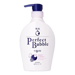 443758 FINETODAY Senka Perfect Bubble for Body Дезодорирующее жидкое мыло для тела, со сладким цветочным ароматом, 500мл 443758