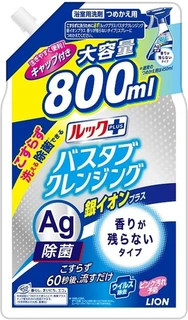 Lion Look Silver Ion Plus Чистящее средство для ванной комнаты без аромата м/у 800мл 333470