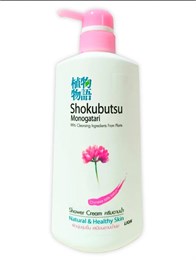 851665 LION Shokubutsu Крем для душа с молочным протеином 500мл 851665