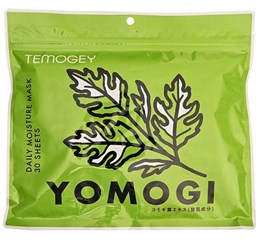 SPC Temogey Yomogi Успокаивающая маска для проблемной кожи лица Японская Полынь 30шт 003063