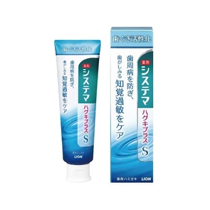 Lion Systema gums plus Strong Зубная паста для профилактики болезней дёсен усиленная формула (вкус трав) 95 г 231073