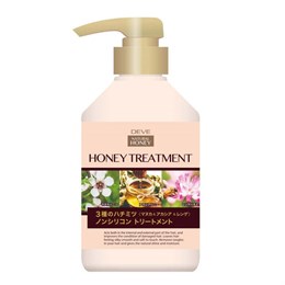 039070 KUMANO YUSHI Deve 3 Honey Бальзам-ополаскиватель для волос 450мл 039070