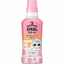 KAO Emal Aromatic Bouquet Средство для стирки шерсти шелка и деликатных тканей 460мл 422484