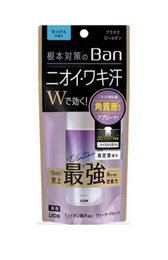 Lion Ban Platinum Roll On Влагостойкий дезодорант-антиперспирант роликовый ионный блокирующий потоотделение 40мл 300311