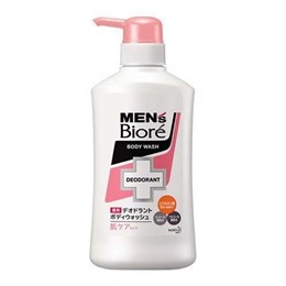 KAO Men's Biore Мужское пенящееся мыло для тела с противовоспалительным эффектом и освежающим цветочным ароматом 440мл 312839