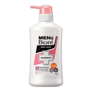 KAO Men's Biore Мужское пенящееся мыло для тела с противовоспалительным эффектом и освежающим цветочным ароматом 440мл 312839