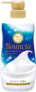 Cow Bouncia White Soap Сливочное жидкое мыло для тела со свежим ароматом 480мл 010955
