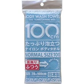 Yokozuna Shower Body Towel Normal Blue Массажная мочалка для тела средней жесткости 546623