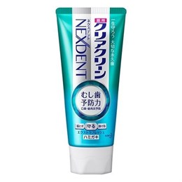 KAO Clear Clean Nexdent Extra Fresh Лечебно-профилактическая зубная паста с микрогранулами и фтором свежесть 120г 334176