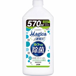 Lion Charmy Magica+ Средство для мытья посуды  цитрус и мята 570 мл 319528