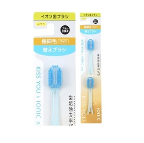 Hakuba Dental Сменные головки средней жёсткости для ионной зубной щётки 2шт 143452