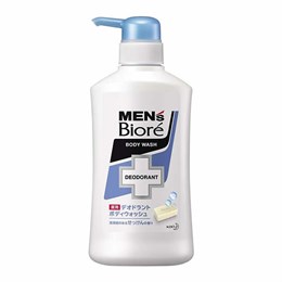 KAO Men's Biore Мужское жидкое мыло для тела с противовоспалительным и дезодорирующим эффектом свежесть 440мл 306098