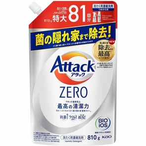 KAO Attack Zero One Hand Type Жидкое средство для стирки с ароматом листвы и морского бриза 810г 417886