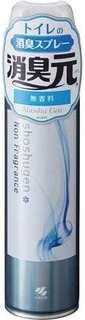 Kobayashi Shoshugen No Fragrance Освежитель воздуха для туалета спрей без аромата 280мл 036266