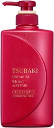466061 FINETODAY Tsubaki Premium Moist Увлажняющий кондиционер для волос, с маслом камелии, с цветочно-фруктовым ароматом, 490мл 466061