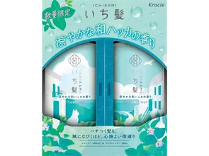 Kracie Ichikami Shampoo&amp;Conditioner Japanese Peppermint Шампунь и кондиционер для волос восстановление японская мята 2х480мл 788467