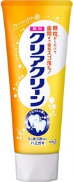 KAO Clear Clean Fresh Citrus профилактическая зубная паста с микрогранулами, комплексного действия, вкус апельсина, 120г. 386199