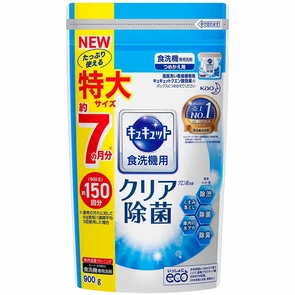 KAO CuCute For Dishwasher Citric Acid Effect Порошок для посудомоечных машин с ароматом грейпфрута 900г 398154