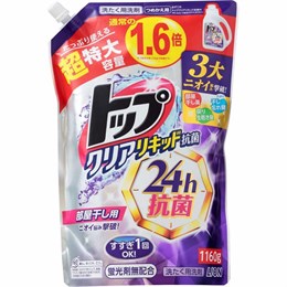 Lion Top Clear Liquid Antibacterial Жидкое средство для стирки белья 1160г 282945