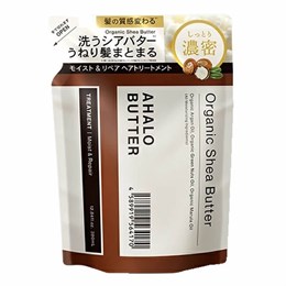 AHALO BUTTER Moist&Repair Treatment Бальзам-ополаскиватель для волос с органическими маслами и керамидами 380мл 564170