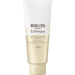 396317 KOSE Bioliss Botanical Esthetique Infusing Hair Pack Smooth Маска для волос, для придания гладкости и блеска  200г 396317