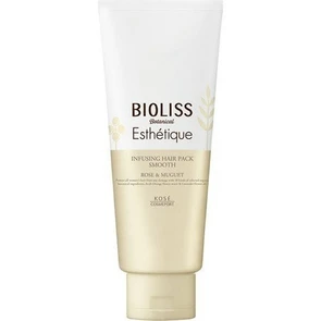 Kose Cosmeport Bioliss Botanical Esthetique Infusing Hair Pack Smooth Маска для волос, для придания гладкости и блеска  200г 396317
