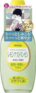 Meishoku Lemon Astringent увлажняющий и освежающий лосьон для ухода за кожей лица растительными экстрактами 170мл 115035
