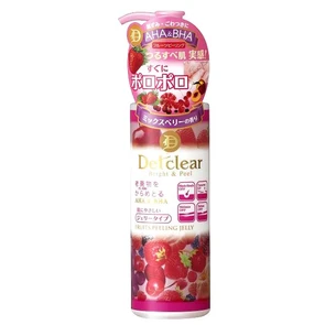 Meishoku Detclear Bright&amp;Peel Peeling Jelly Пилинг-гель с AHA и BHA кислотами с ароматом ягод 180мл 226052