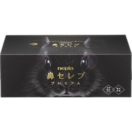 636191 NEPIA Hana-Celeb Tissue Premium Трехслойные премиальные бумажные салфетки, белые, без аромата, 130шт 636191