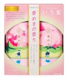 788627 KRACIE Ichikami Shampoo & Conditioner  Восстанавливающий шампунь + кондиционер с ароматом сакуры 2х480мл 788627