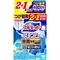 Kobayashi Bluelet Stampy Fresh Cotton Дезодорирующий очиститель-цветок для туалетов свежий хлопок запасной блок 3Х28г 056790